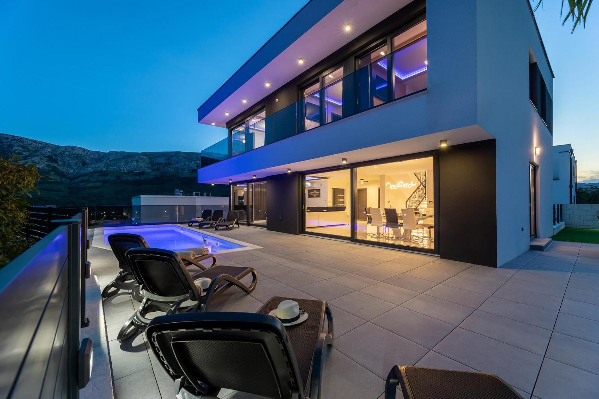 Villa Bellezza Draga Bašćanska 外观 照片