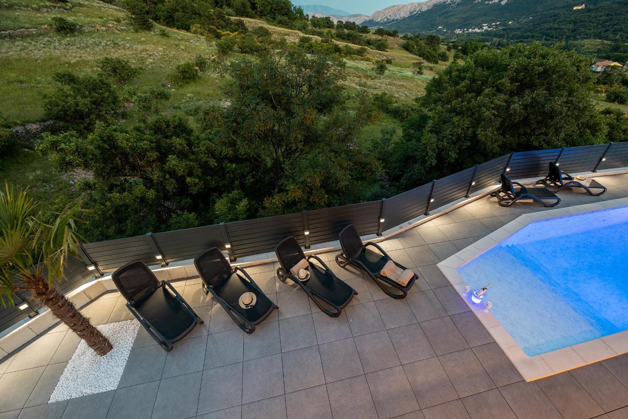 Villa Bellezza Draga Bašćanska 外观 照片